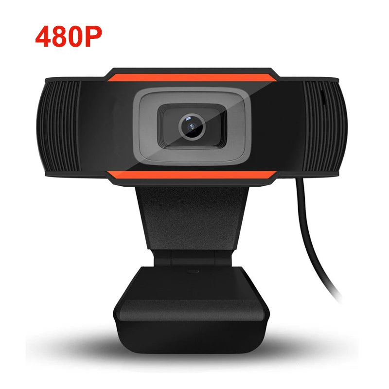 Full HD USB WebCam W/ Microphone - Plug And Play