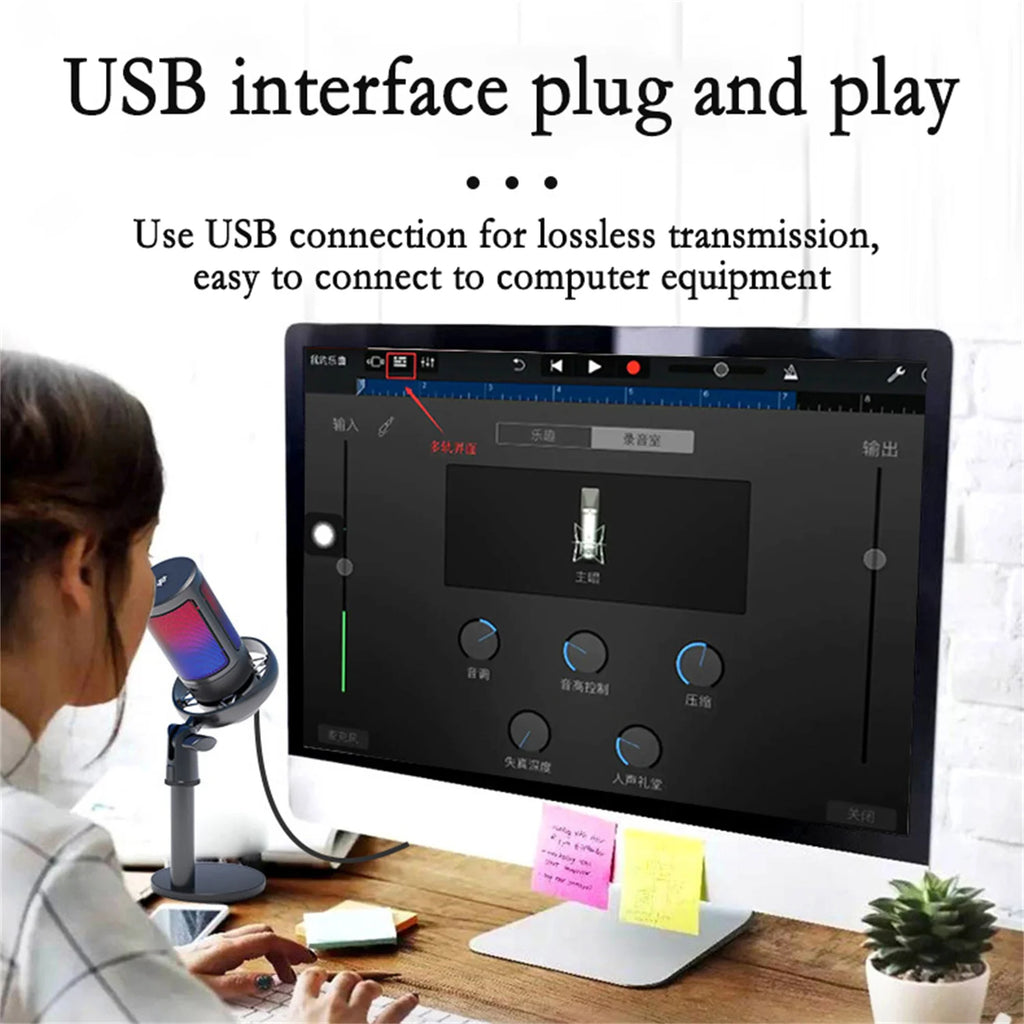 RGB USB Gaming Mic