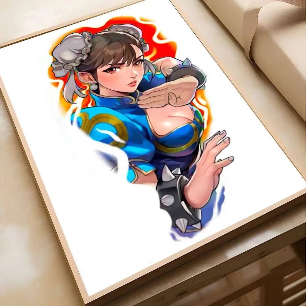 ChunLi Street Fighter Wall Art Collection