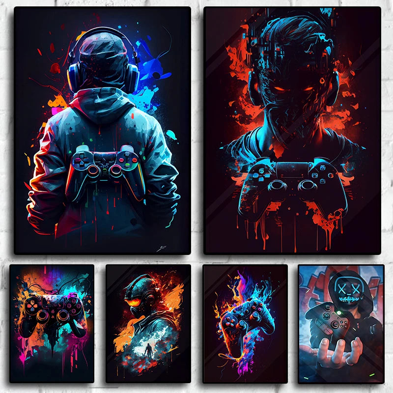 Dark Punk Wall Art Collection