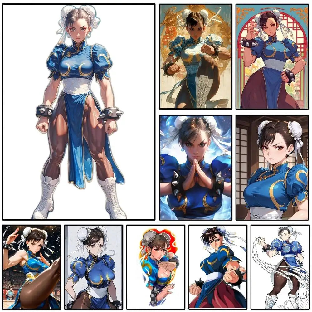 ChunLi Street Fighter Wall Art Collection