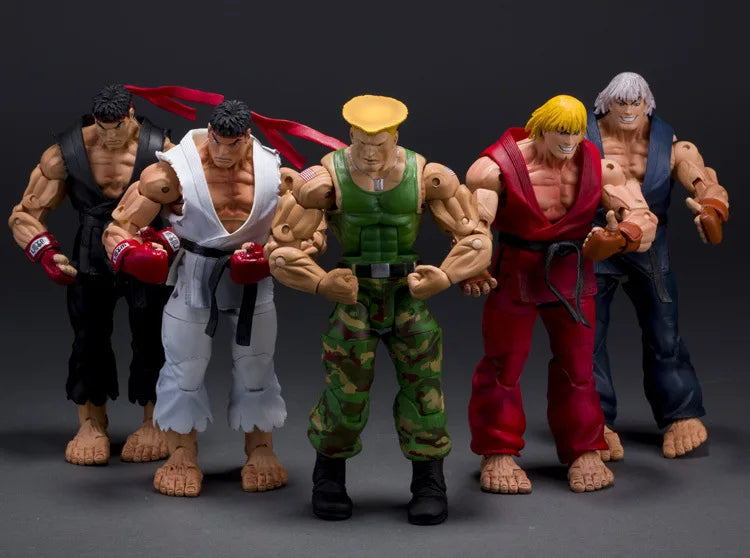 Street Fighter Articulated Action Figure Collectible Models