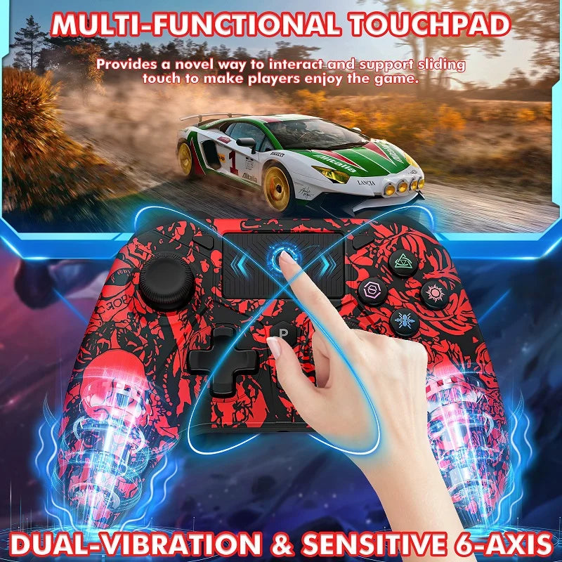 Gamepad For PS5 Console - Dual Vibration - Hall Effect - Turbo Touchpad