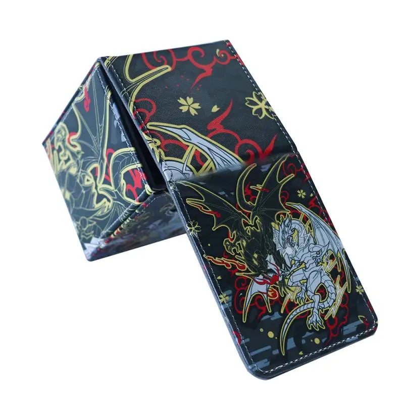 Yu-Gi-OH! Blue-Eyes Red Eyes  Large Capacity Leather Deck Box