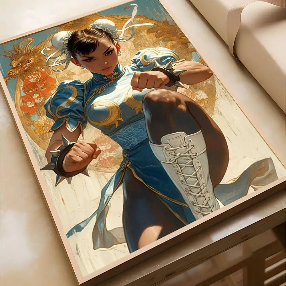 ChunLi Street Fighter Wall Art Collection