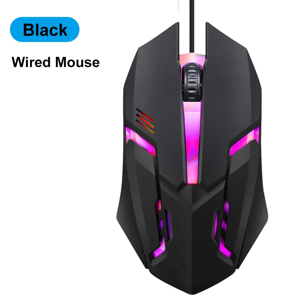 Bluetooth RGB 2.4G Wireless Dual-Mode Gaming Mouse 6 Buttons Silent