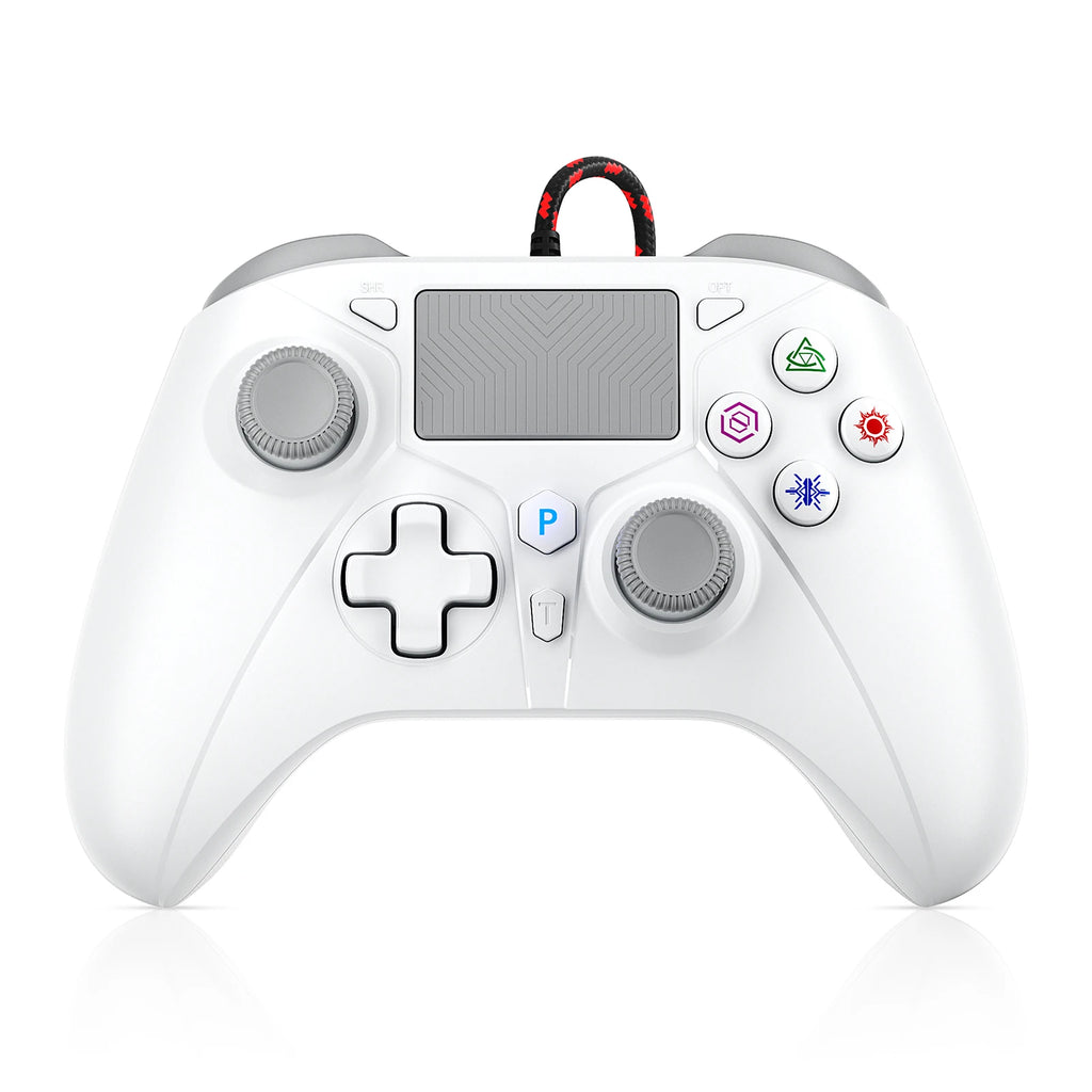 Wired Gamepad for PS5&PC With Turbo Touchpad Hall Trigger
